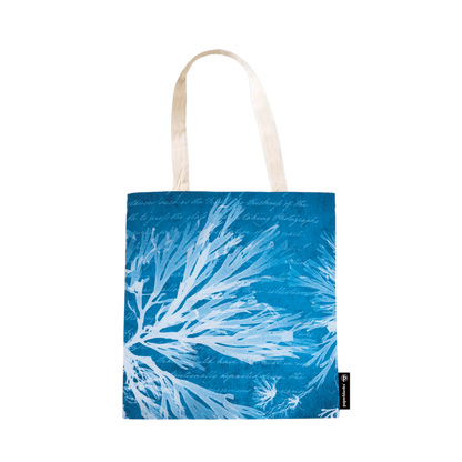 Paperblanks Sea Flowers Cotton Tote Bag – back view
