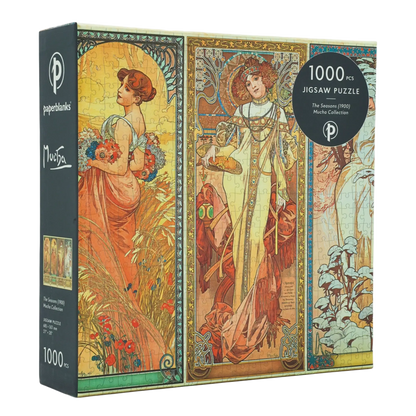 Paperblanks The Seasons (1900) 1000-Piece Jigsaw Puzzle – front view