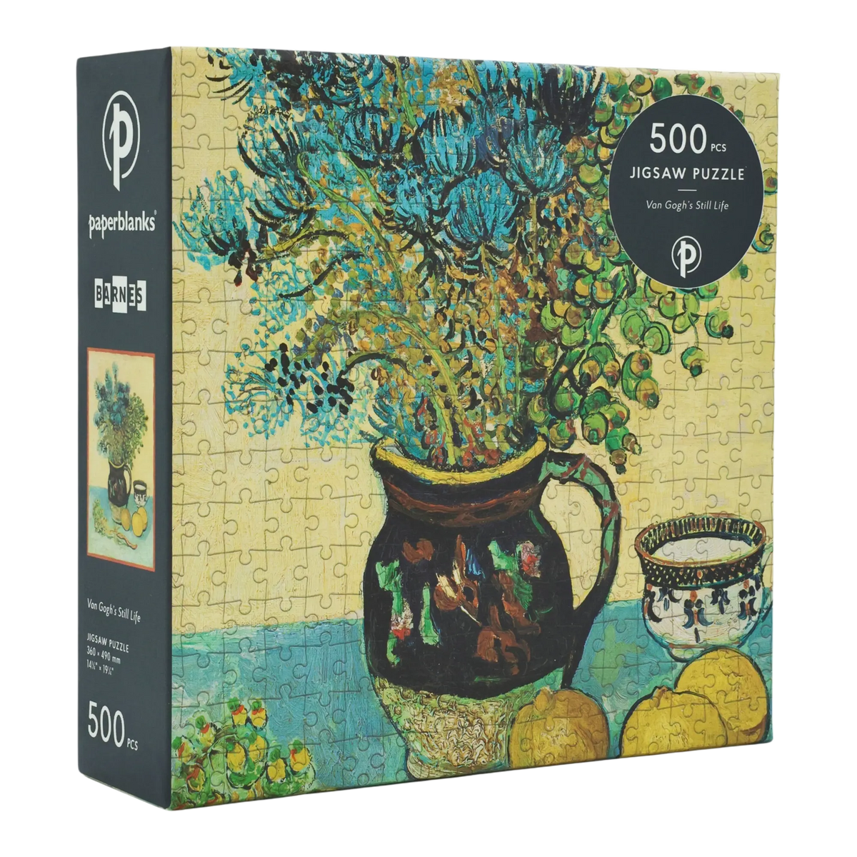 Paperblanks Van Gogh’s Still Life 500-Piece Jigsaw Puzzle – front view