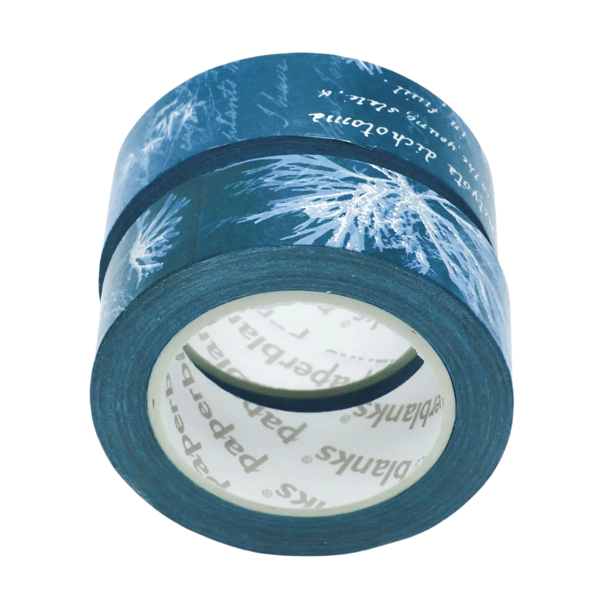 Paperblanks Sea Flowers Washi Tape – Pack of 2 – back view
