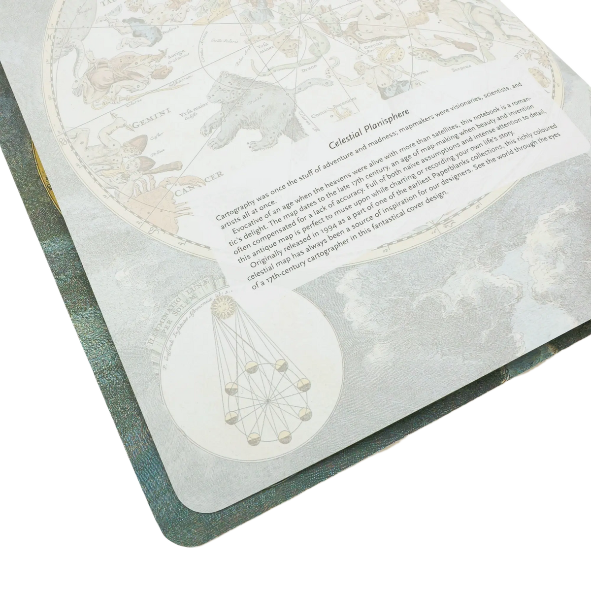 Paperblanks Celestial Planisphere A4 Cahier Notebook – Lined – inside pages