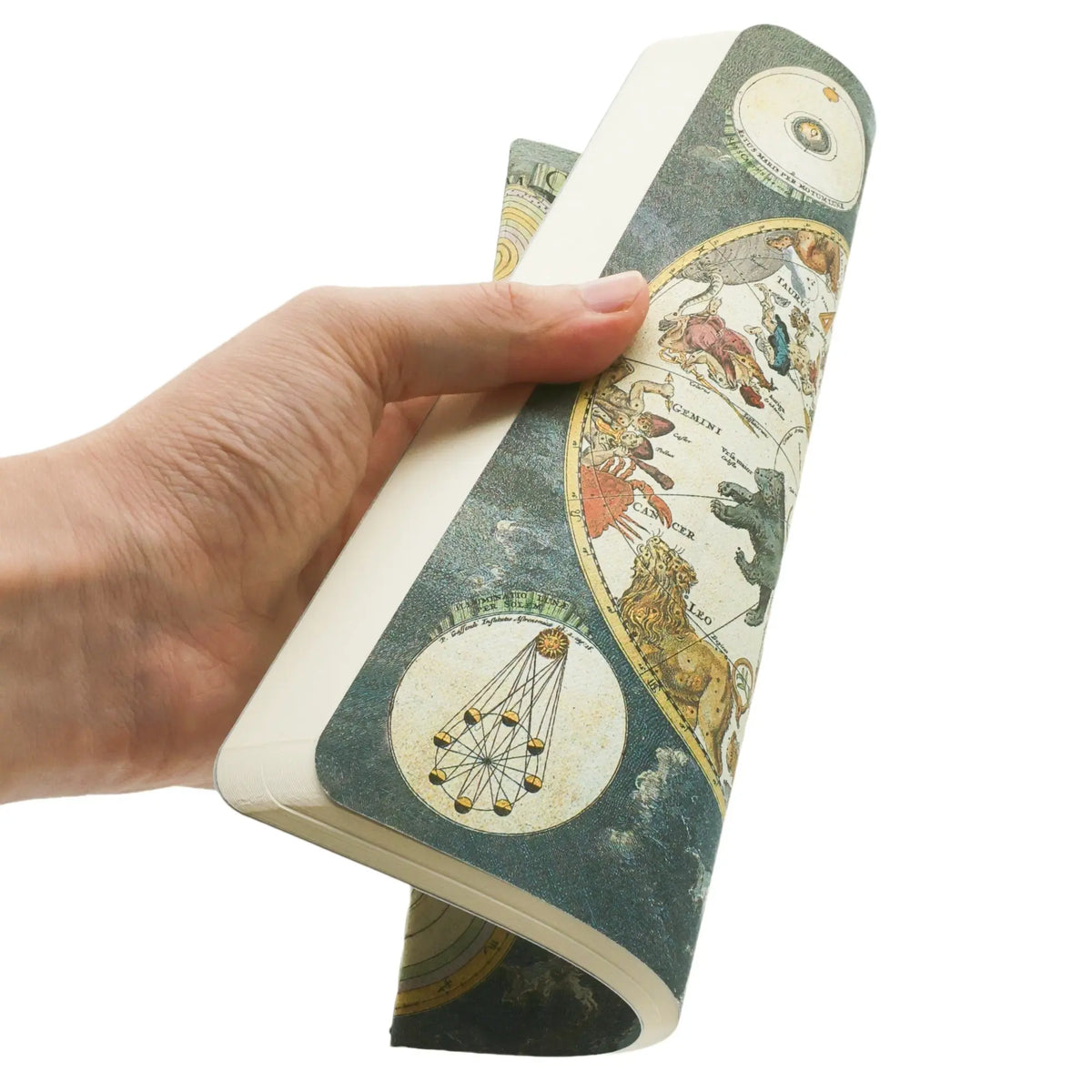 Paperblanks Celestial Planisphere A5 Cahier Notebook – Lined – back cover