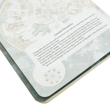Paperblanks Celestial Planisphere A5 Cahier Notebook – Plain – inside pages