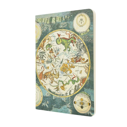 Paperblanks Celestial Planisphere A5 Cahier Notebook – Squared – front cover