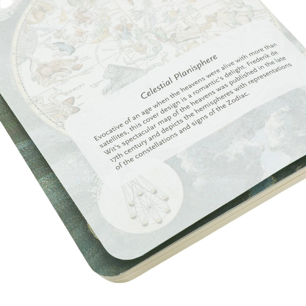 Paperblanks Celestial Planisphere A6 Cahier Notebook – Plain – inside pages