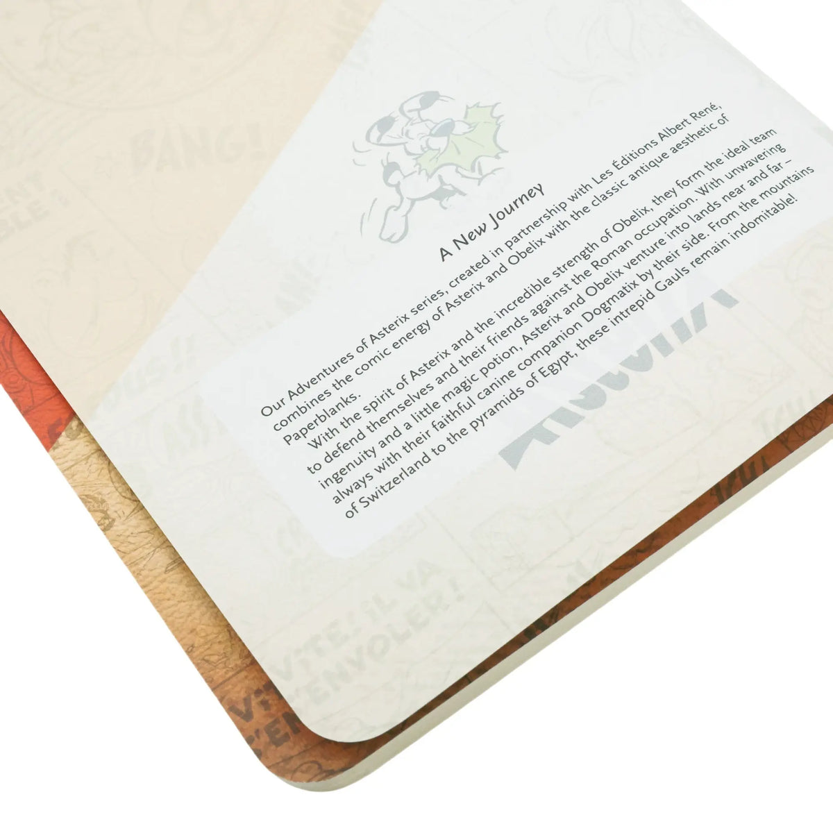 Paperblanks A New Journey A5 Cahier Notebook – Plain – inside pages