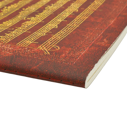 Paperblanks Mozart, The Hunt A4 Cahier Notebook – Lined – page edge