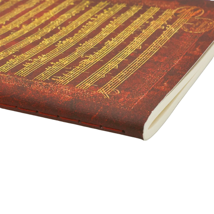 Paperblanks Mozart, The Hunt A6 Cahier Notebook – Squared – page edge