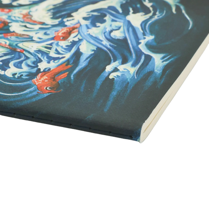 Paperblanks Empress Jingu A5 Cahier Notebook – Dot Grid – page edge