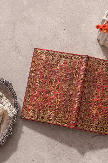Paperblanks War of the Roses Grande Hardback Journal – Plain, 128 Pages – lifestyle image
