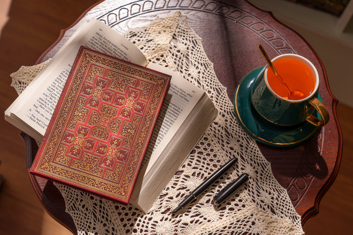 Paperblanks War of the Roses Mini Hardback Journal – Lined, 176 Pages – lifestyle image