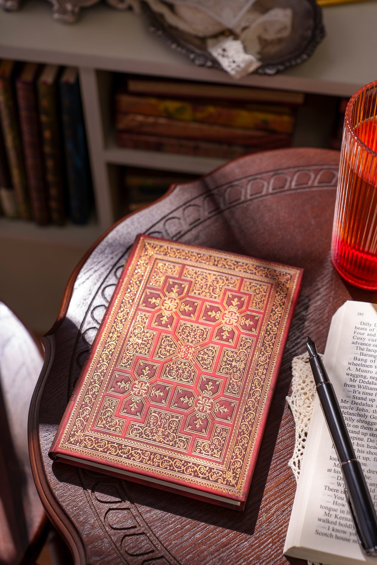 Paperblanks War of the Roses Mini Hardback Journal – Lined, 176 Pages – lifestyle image