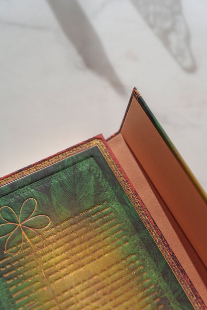 Paperblanks Garcia Marquez, One Hundred Years of Solitude Ultra Hardback Journal – Plain, 144 Pages – lifestyle image