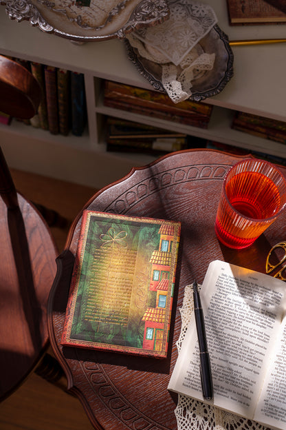 Paperblanks Garcia Marquez, One Hundred Years of Solitude Ultra Hardback Journal – Plain, 144 Pages – lifestyle image