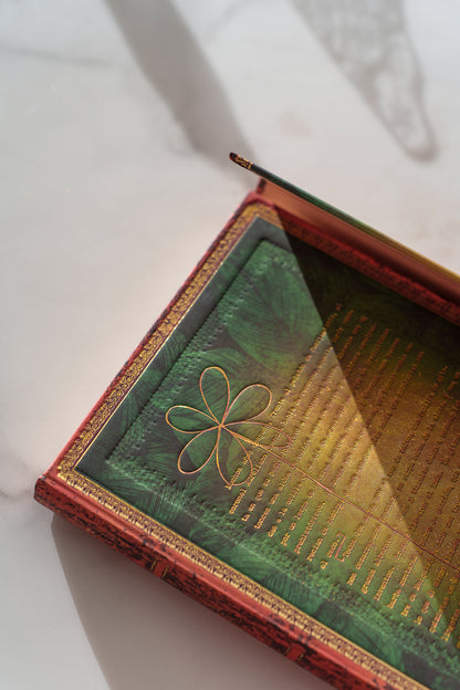 Paperblanks Garcia Marquez, One Hundred Years of Solitude Ultra Hardback Journal – Plain, 144 Pages – lifestyle image