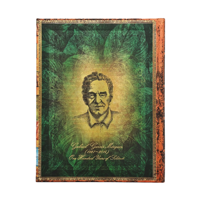 Paperblanks Garcia Marquez, One Hundred Years of Solitude Ultra Hardback Journal – Plain, 144 Pages – back cover