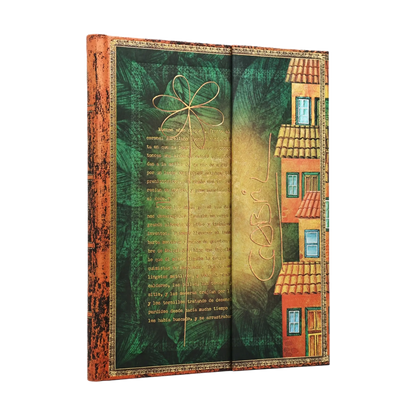 Paperblanks Garcia Marquez, One Hundred Years of Solitude Ultra Hardback Journal – Plain, 144 Pages – front cover