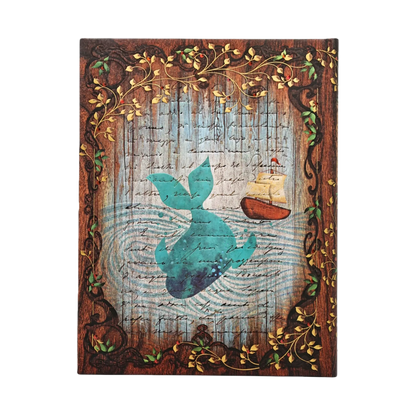 Paperblanks Carlo Collodi, Pinocchio Ultra Hardback Journal – Lined, 144 Pages – back cover