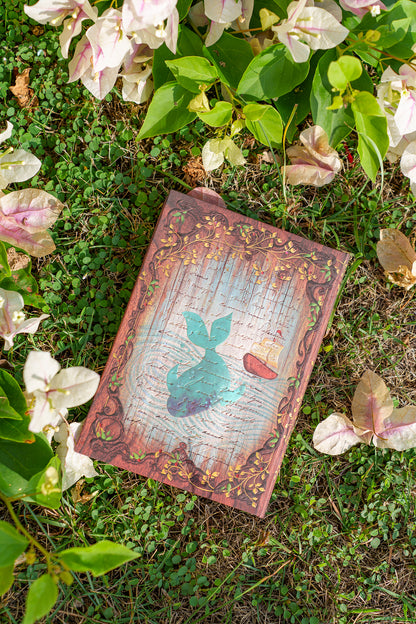 Paperblanks Carlo Collodi, Pinocchio Mini Hardback Journal – Lined, 176 Pages – lifestyle image