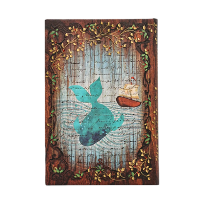 Paperblanks Carlo Collodi, Pinocchio Mini Hardback Journal – Lined, 176 Pages – back cover