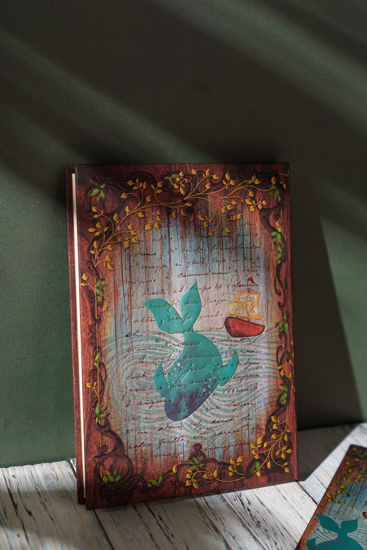 Paperblanks Carlo Collodi, Pinocchio Mini Hardback Journal – Lined, 176 Pages – lifestyle image