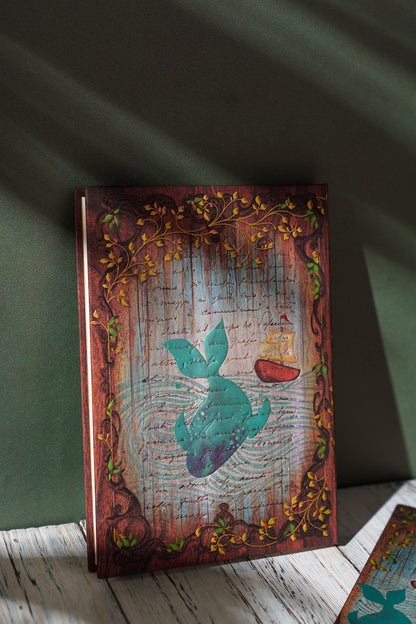 Paperblanks Carlo Collodi, Pinocchio Mini Hardback Journal – Lined, 176 Pages – lifestyle image