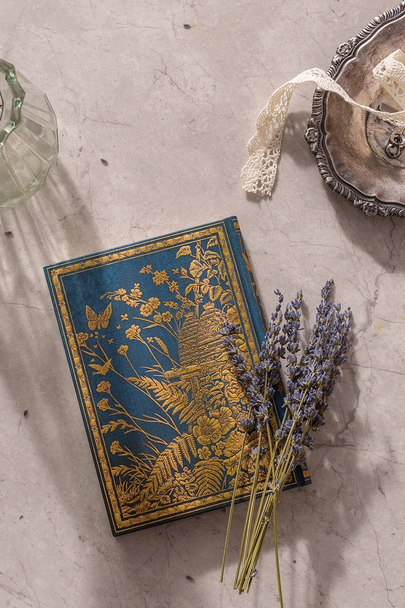 Paperblanks Les Papillons Midi Hardback Journal – Lined, 144 Pages – lifestyle image