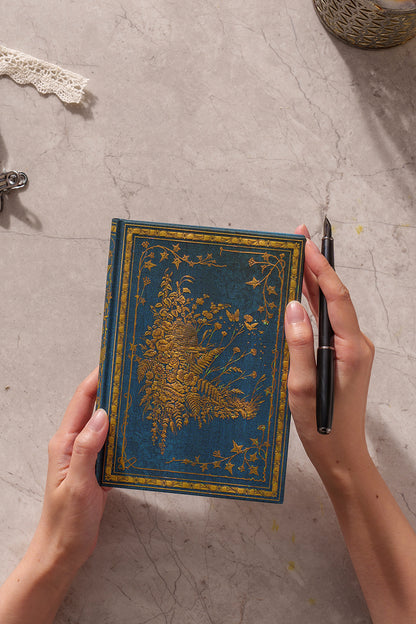 Paperblanks Les Papillons Midi Hardback Journal – Plain, 144 Pages – lifestyle image