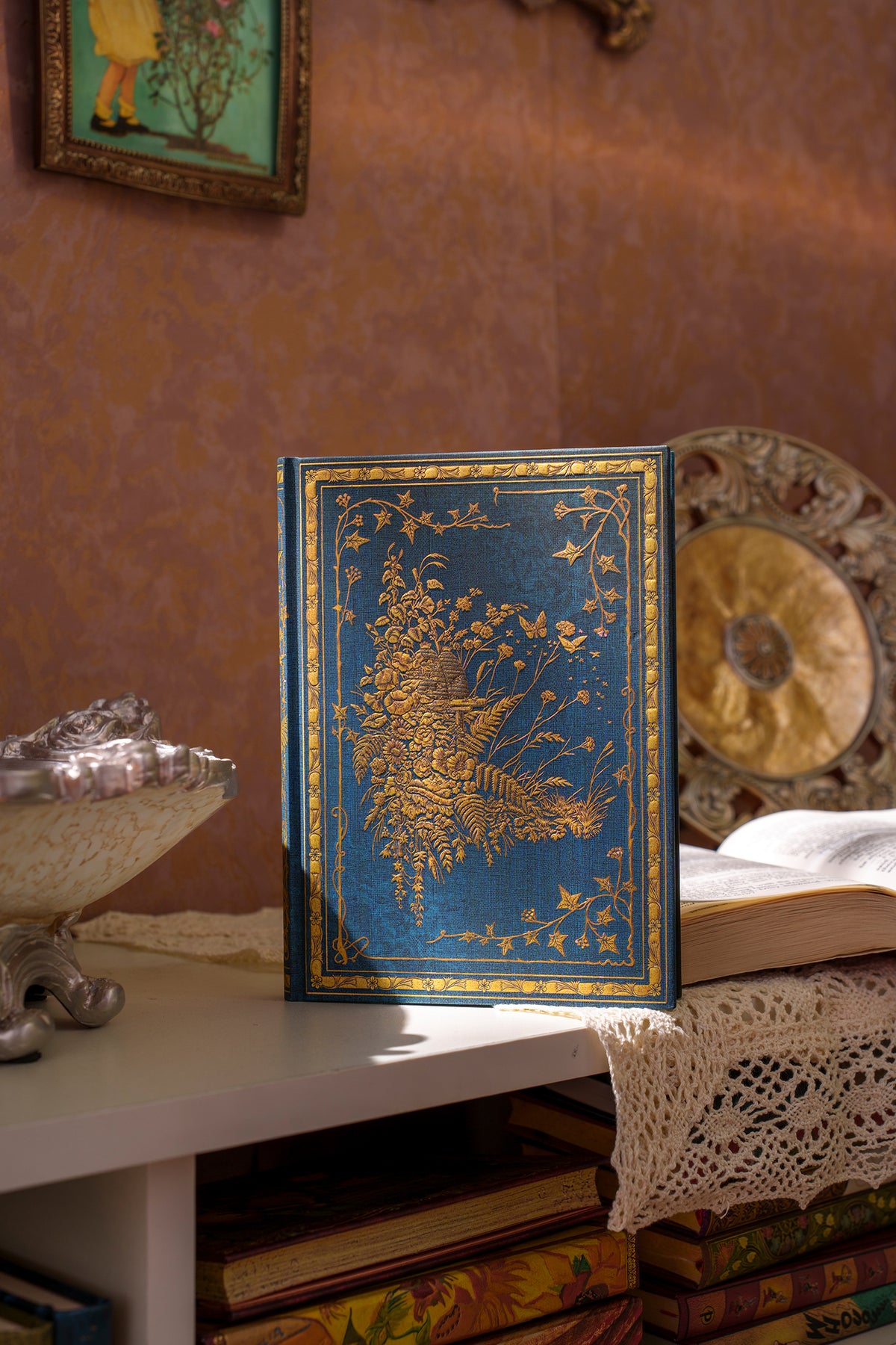 Paperblanks Les Papillons Mini Hardback Journal – Lined, 176 Pages – lifestyle image