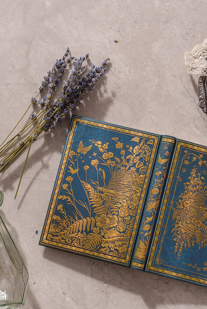 Paperblanks Les Papillons Mini Hardback Journal – Plain, 176 Pages – lifestyle image