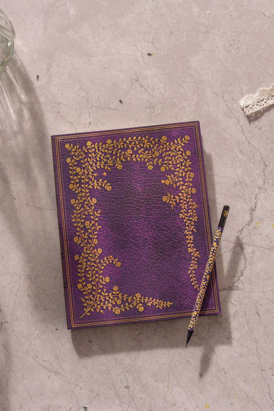 Paperblanks New York Rose Midi Softback Flexi Journal – Lined, 176 Pages – lifestyle image