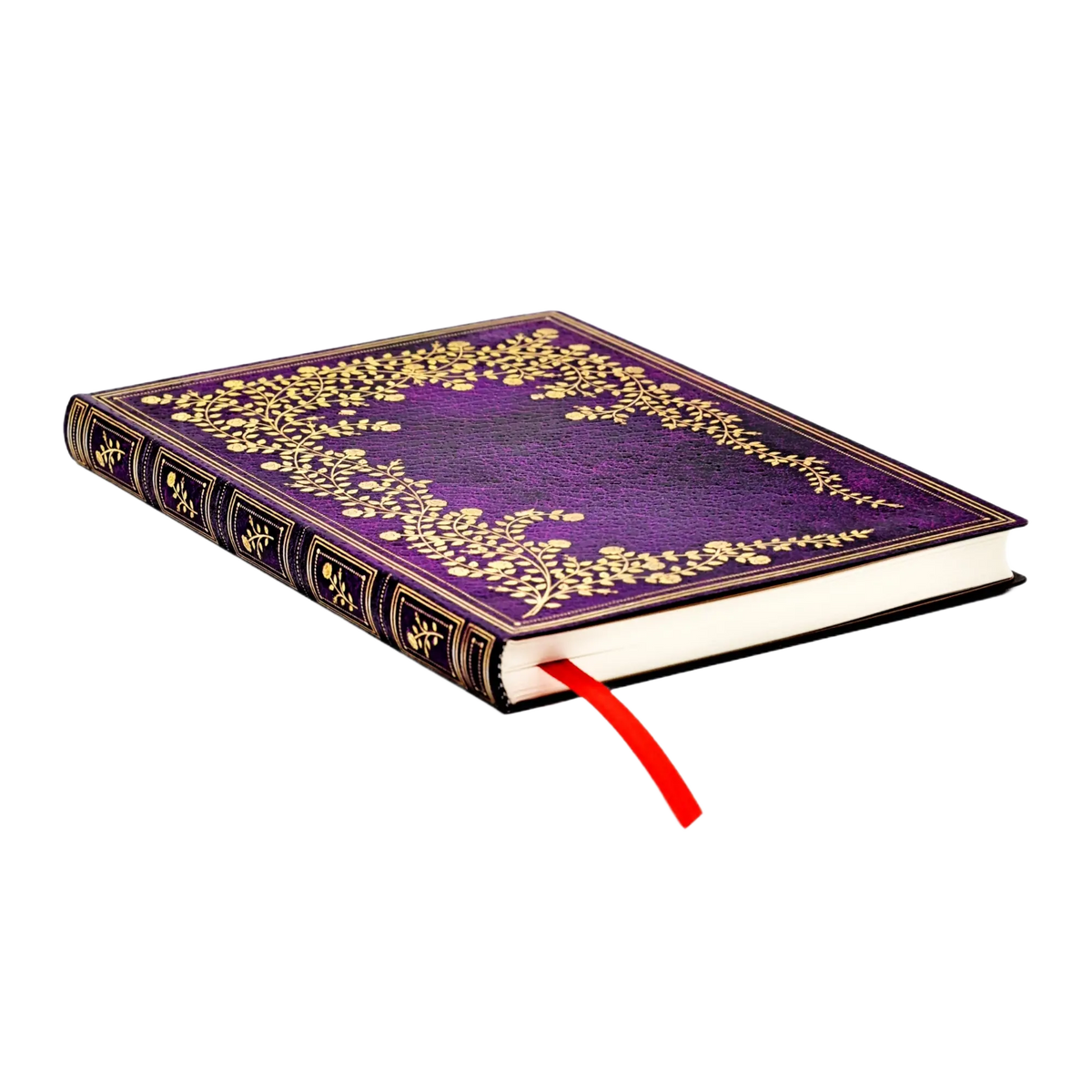 Paperblanks New York Rose Midi Softback Flexi Journal – Plain, 176 Pages – page edge