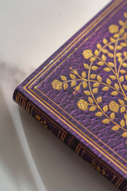 Paperblanks New York Rose Midi Softback Flexi Journal – Plain, 176 Pages – lifestyle image
