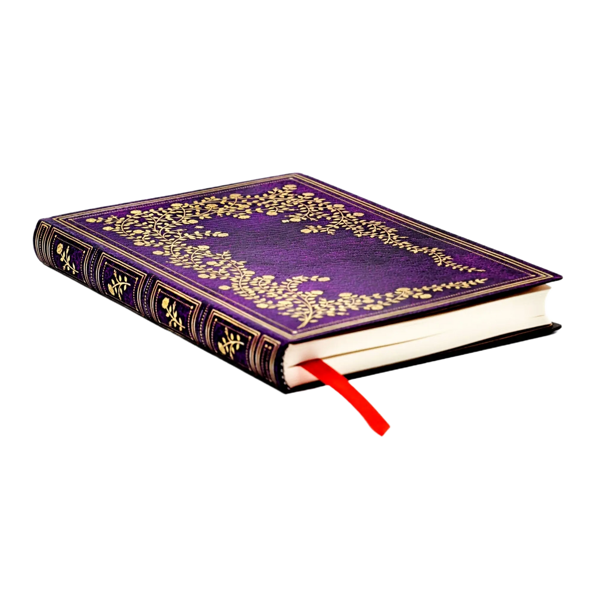 Paperblanks New York Rose Mini Softback Flexi Journal – Lined, 208 Pages – page edge
