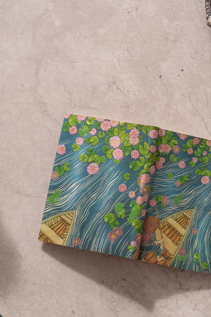Paperblanks Lotus River Ultra Softback Flexi Journal – Lined, 176 Pages – lifestyle image