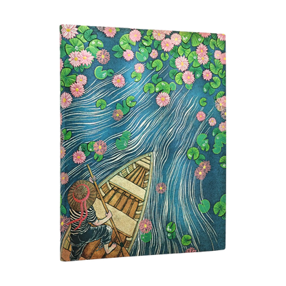 Paperblanks Lotus River Ultra Softback Flexi Journal – Lined, 176 Pages – front cover