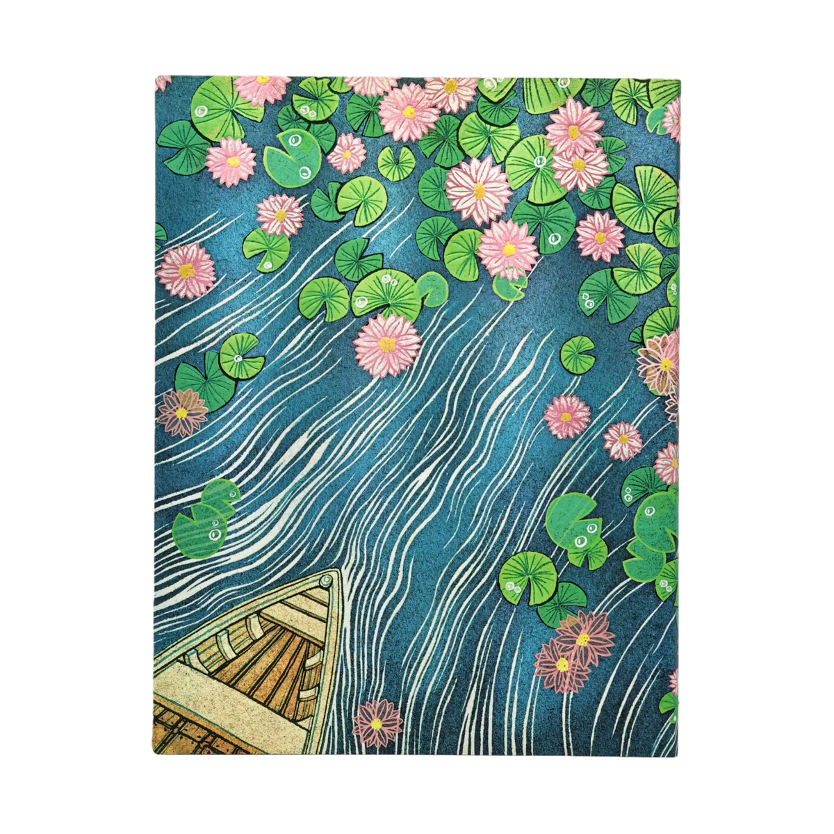 Paperblanks Lotus River Ultra Softback Flexi Journal – Plain, 176 Pages – back cover
