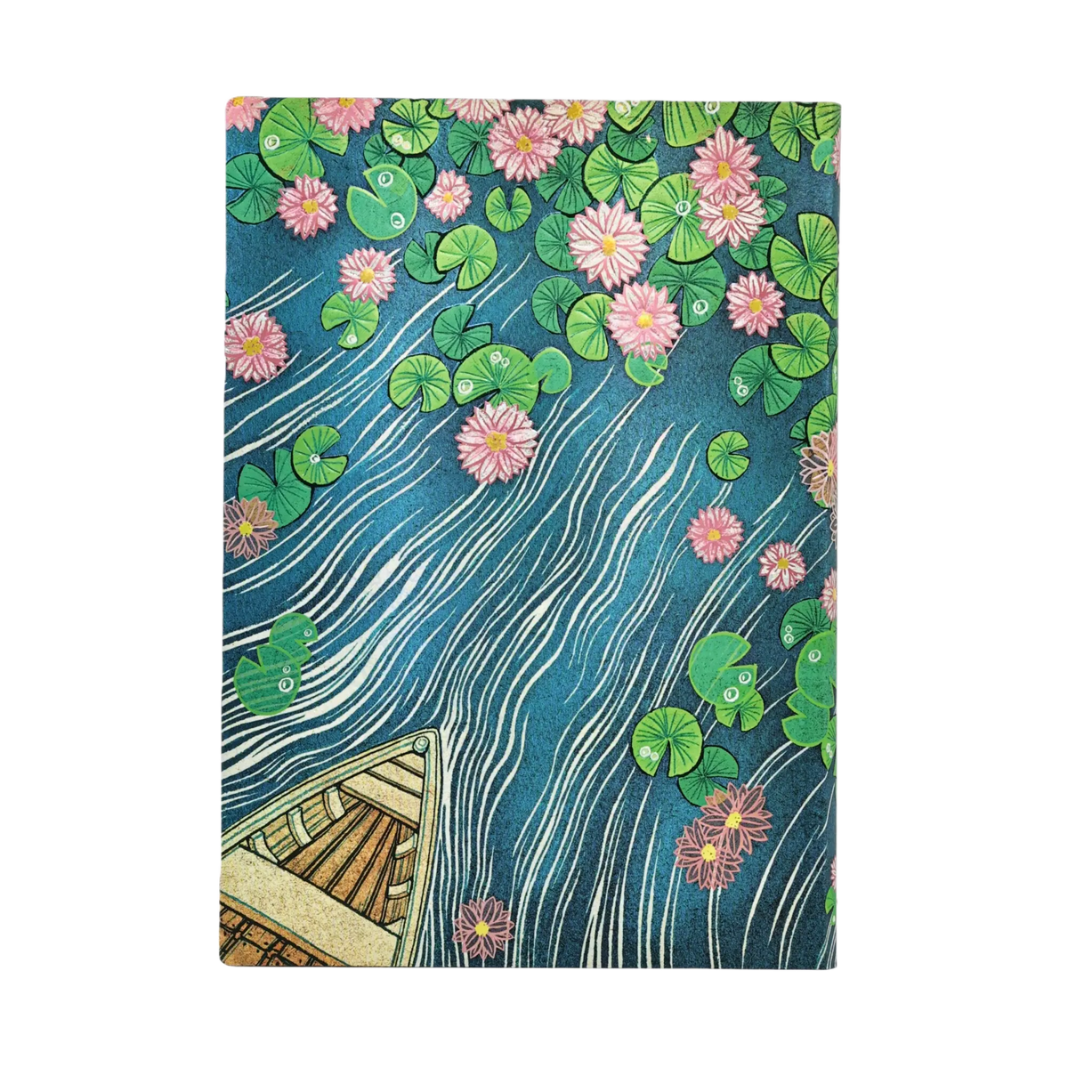 Paperblanks Lotus River Midi Softback Flexi Journal – Lined, 176 Pages – back cover