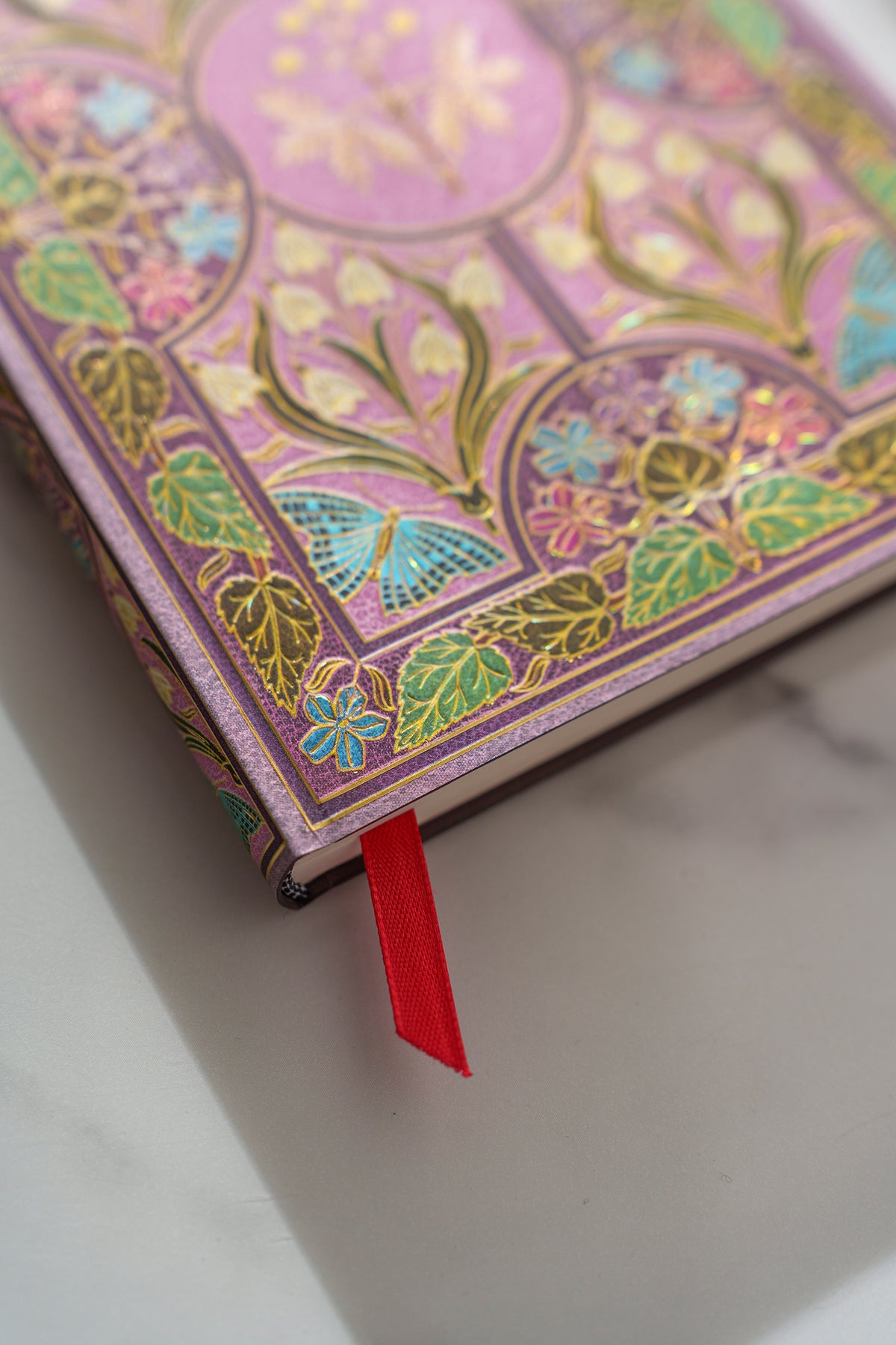 Paperblanks Mimosa Ultra Softback Flexi Journal – Lined, 176 Pages – lifestyle image