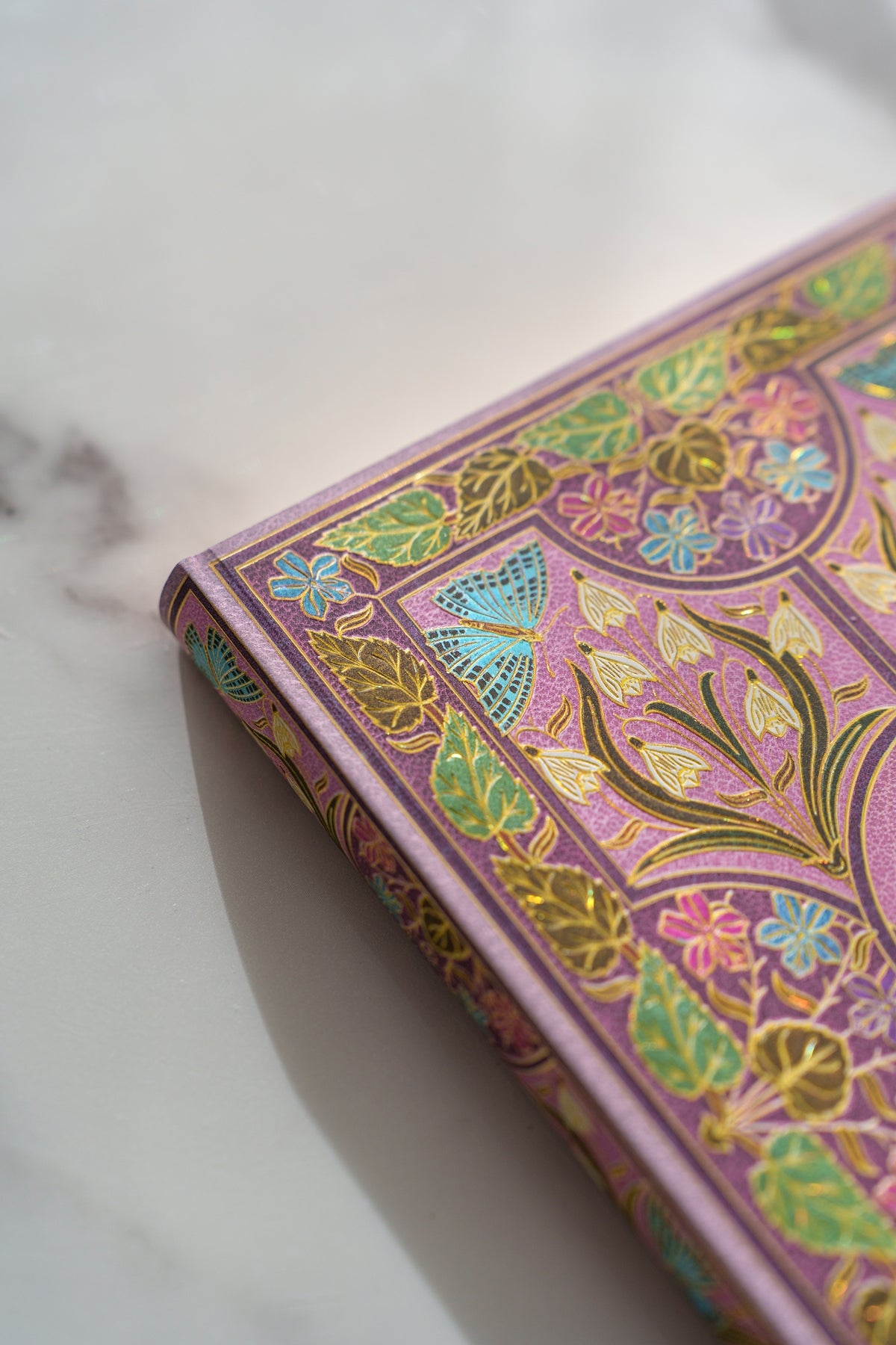 Paperblanks Mimosa Ultra Softback Flexi Journal – Lined, 176 Pages – lifestyle image