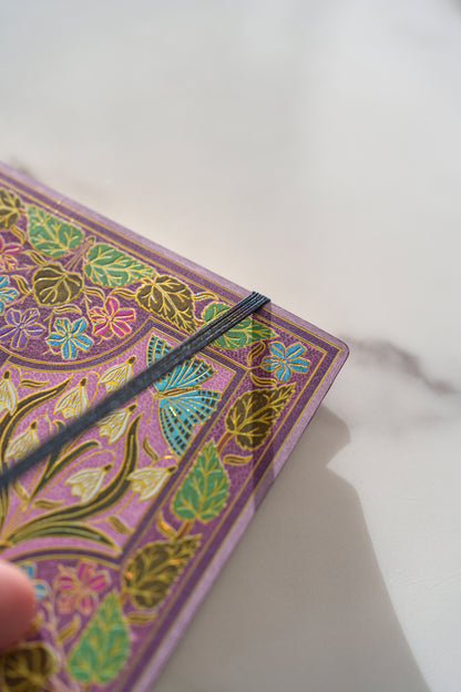 Paperblanks Mimosa Ultra Softback Flexi Journal – Plain, 176 Pages – lifestyle image