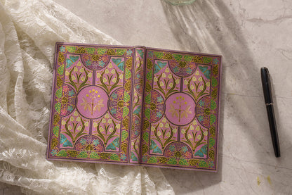 Paperblanks Mimosa Midi Softback Flexi Journal – Plain, 176 Pages – lifestyle image