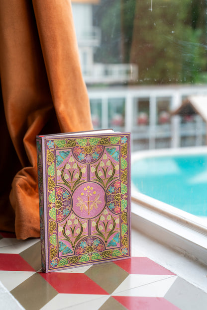 Paperblanks Mimosa Midi Softback Flexi Journal – Plain, 176 Pages – lifestyle image