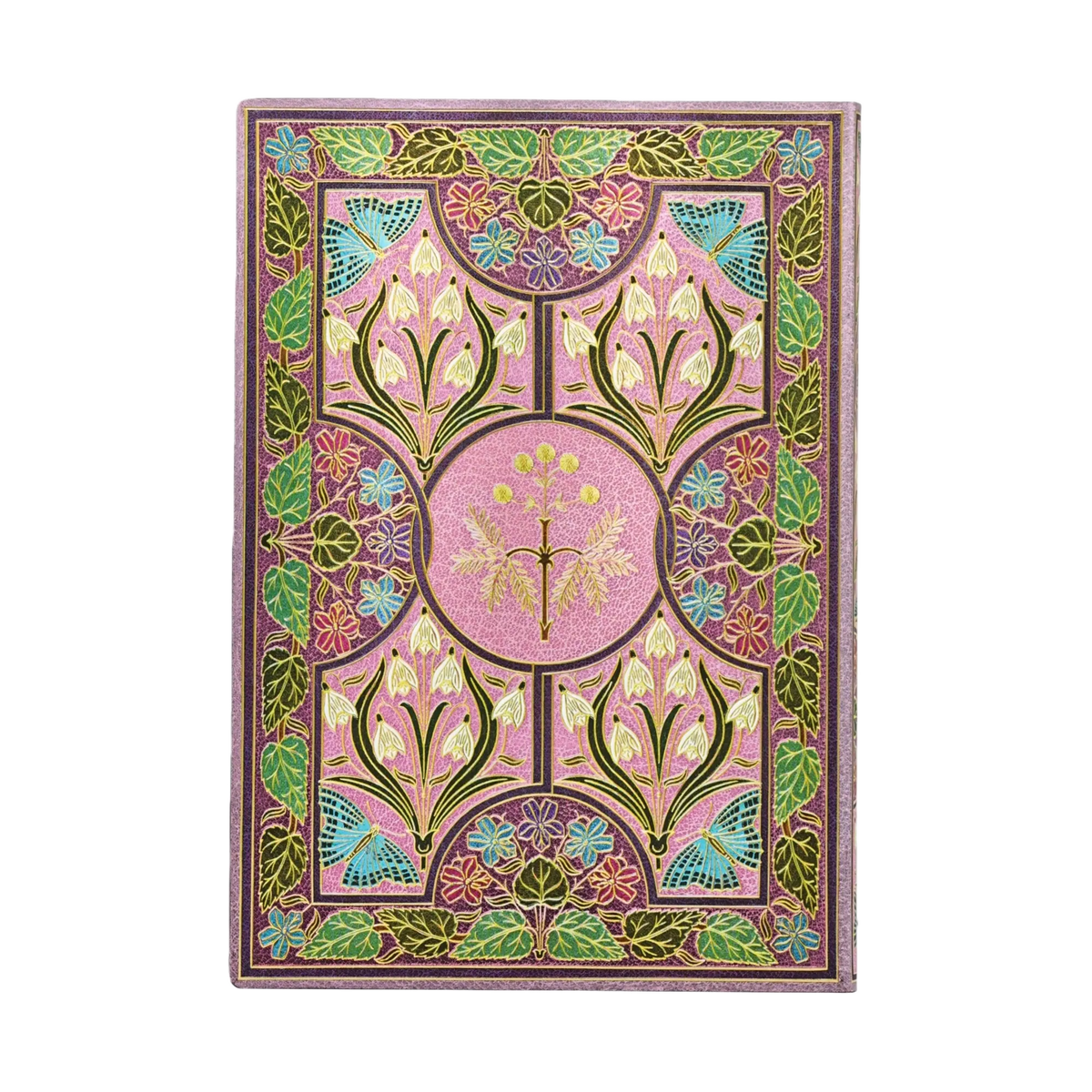 Paperblanks Mimosa Midi Softback Flexi Journal – Plain, 176 Pages – back cover