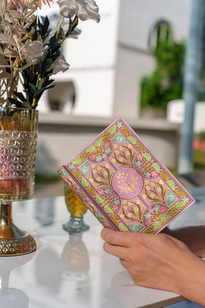 Paperblanks Mimosa Mini Softback Flexi Journal – Lined, 208 Pages – lifestyle image