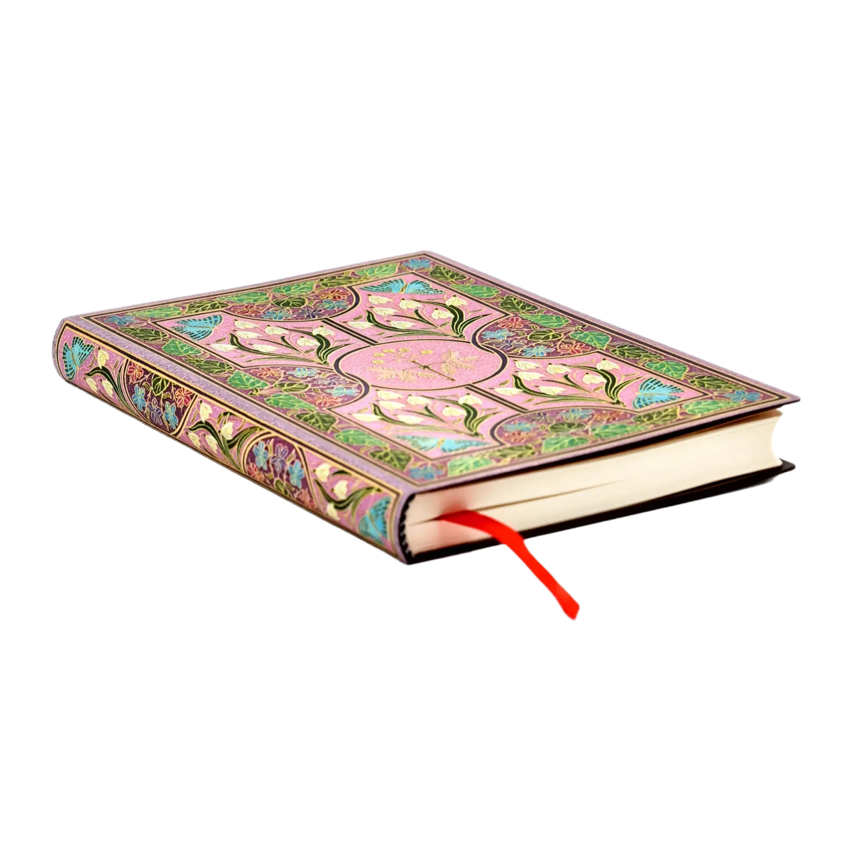 Paperblanks Mimosa Mini Softback Flexi Journal – Lined, 208 Pages – page edge