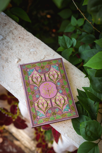 Paperblanks Mimosa Mini Softback Flexi Journal – Plain, 208 Pages – lifestyle image
