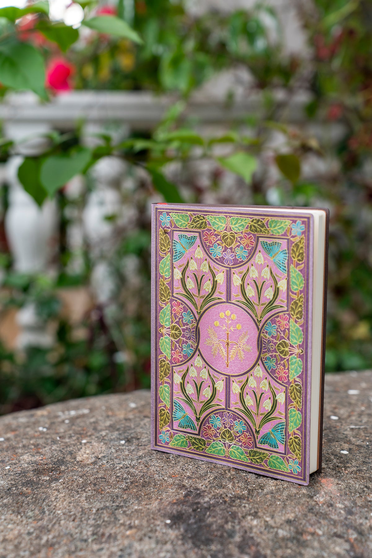 Paperblanks Mimosa Mini Softback Flexi Journal – Plain, 208 Pages – lifestyle image