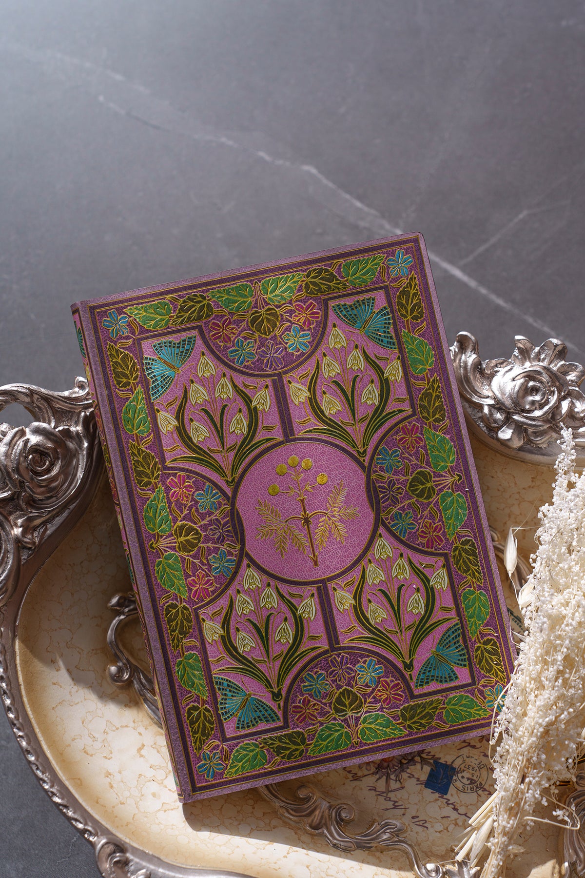 Paperblanks Mimosa Mini Softback Flexi Journal – Plain, 208 Pages – lifestyle image