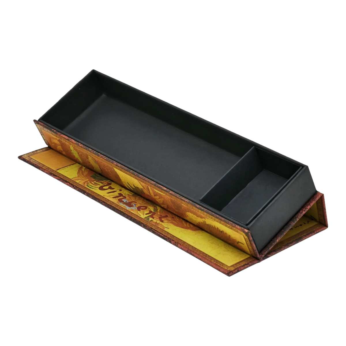 Paperblanks Van Gogh, Sunflowers Pencil Case – side view